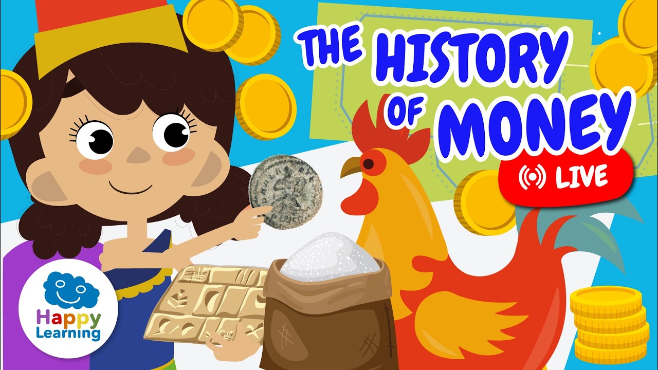 LIVE. 💸🪙 ECONOMICS Will Fascinate You! | Educational Videos for Children | @HappyLearningEN