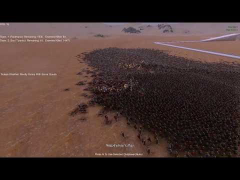 UEBS | 125 Soul Tyrants vs 20000 Footmans| Ultimate Epic Battle Simulator