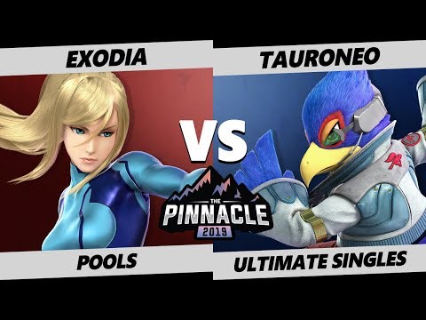 Pinnacle 2019 SSBU - Exodia (ZSS) Vs. Tauroneo (Falco) Smash Ultimate Tournament Pools
