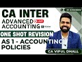 [REVISION] - AS 1 ACCOUNTING POLICIES | One Shot | CA Inter Advanced Accounting by CA Vipul Dhall