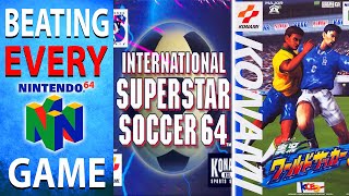 Beating EVERY N64 Game - International Superstar Soccer 64 & Jikkyō World Soccer 3 (169 & 217/394)
