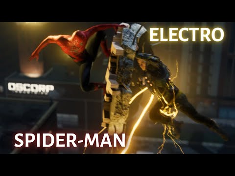 Cinematic Bossfight Spider-Man vs Electro and Green Goblin in Marvel's Spider-Man Remastered Mods