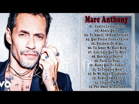 MARC ANTHONY EXITOS SALSA - Greatest Hits de MARC ANTHONY-Sus Mejores Canciones MARC ANTHONY Mix
