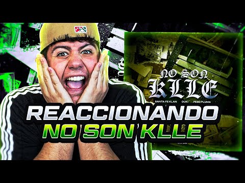 MI REACCIÓN a SANTA FE KLAN, DUKI, PESO PLUMA - NO SON KLLE (Video Oficial)