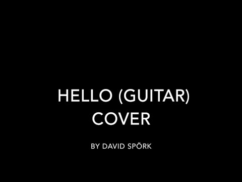 Adele - Hello - Cover by David Spörk AUDIO