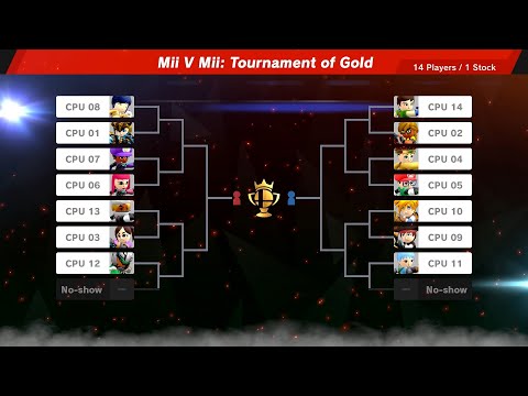 Mii V Mii: Infinite - Tournament of Gold!