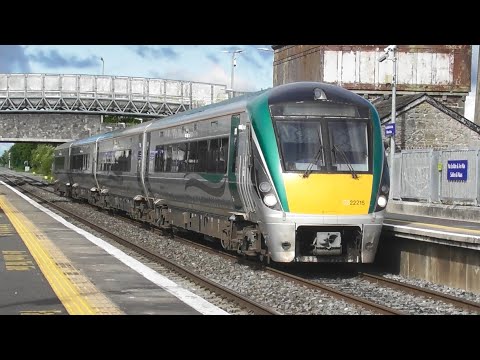 Irish Rail 22000 Class Intercity Train 22215 - Sallins & Naas Station, Kildare