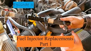 1999 GMC Sierra 2500HD Episode 3 // Fuel Injector Replacements Part 1