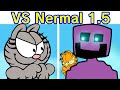 Friday Night Funkin' VS Nermal 1.5 FULL WEEK + Abuse (FNF Mod/Hard) (Garfield/Ourple/Purple Guy)