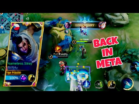 Brody back in meta🤘🏻| Solo rank gameplay mythical glory
