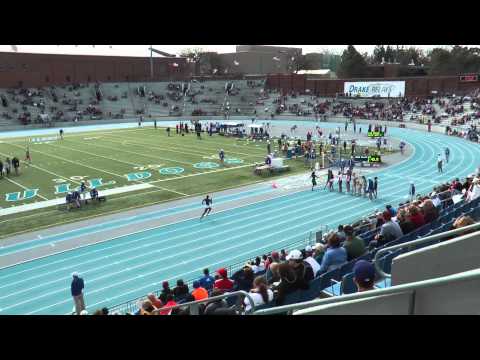 2011 Drake Relays: Women's Sprint Medley Relay (Heat 3, College Division)