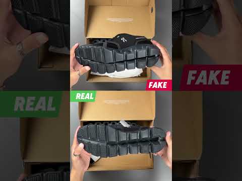 Real vs Fake On Cloud 5 #sneakers #sneakerhead #oncloud