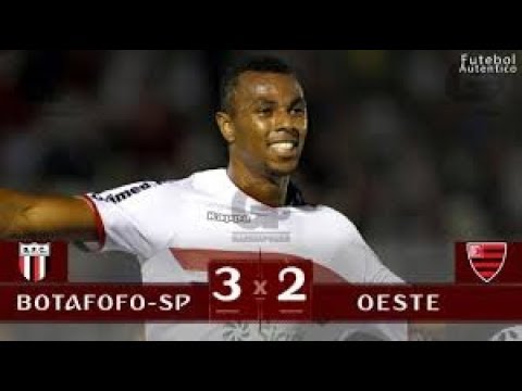 BOTAFOGO SP 3 X 2 OESTE - Gols & melhores momentos
