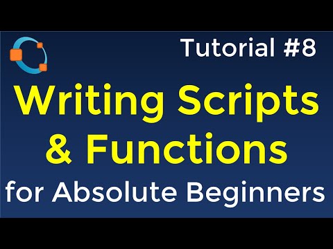 Octave Tutorial #8: Writing Scripts and Functions for Absolute Beginners