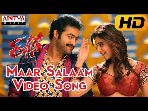 Maar Salaam Full Video Song || Rabhasa Video Songs || Jr Ntr, Samantha, Pranitha