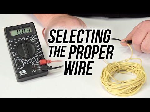 How To Select The Proper Wire - Holley Tech