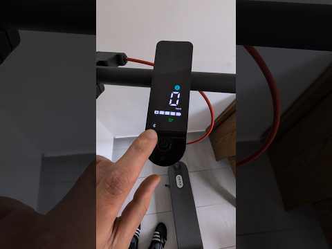 Here's how easy it is to reset the Xiaomi scooter 5 max scooter🛠️🛴 #electricscooter #xiaomiscooter