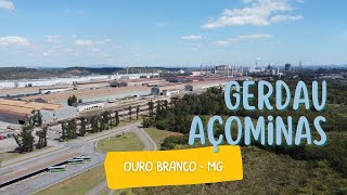 Gerdau Açominas, Ouro Branco, MG.
