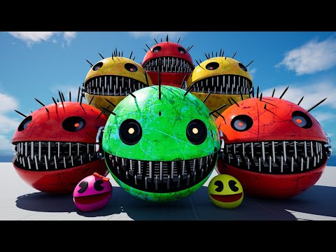 PACMAN Adventures Compilation #2025  | GIANT ROBOT BOSS FIGHT VA-96