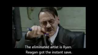 Hitler's reaction to Reagan James and Anita Antoinette being eliminated from the Voice
