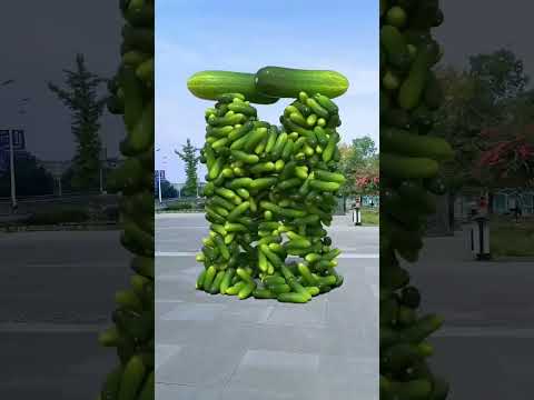 Vegetables on the touch🤯3D Special Effects | 3D Animation #shorts #vfxhd