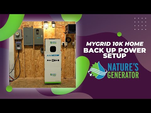 MyGrid 10K Home Backup Power Setup | Automatic Transfer Switch Tutorial