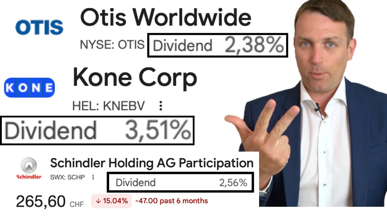 OTIS, KONE, SCHINDLER - ELevate Your Portfolio With These Dividend Growth Stocks!