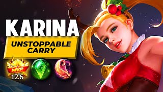 SOLO✅ JUNGLE INVADED ✅ TEAM HELP ❌ | Solo-Q KARINA Build & Gameplay