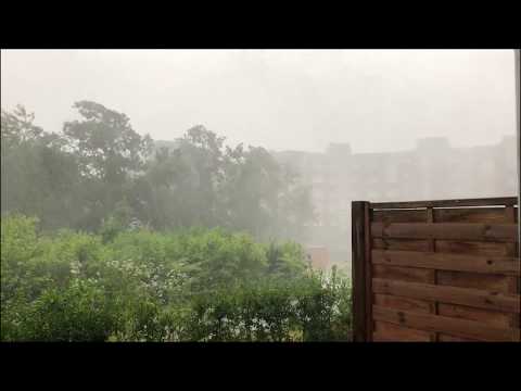 Gewitter in Hamburg Bergedorf/Lohbrügge am 27.06.2020
