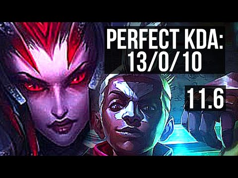 ELISE vs EKKO (JUNGLE) | 13/0/10, Legendary, 400+ games | KR Diamond | v11.6