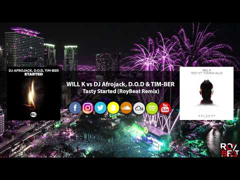 WILL K vs DJ Afrojack, D O D & TIM BER   Tasty Started (RoyBeat Remix)