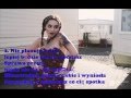 Ewelina Lisowska - ,, Prosta sprawa'' tekst/lyrics Ewelina Lisowska - ,, Prosta sprawa'' tekst/lyrics