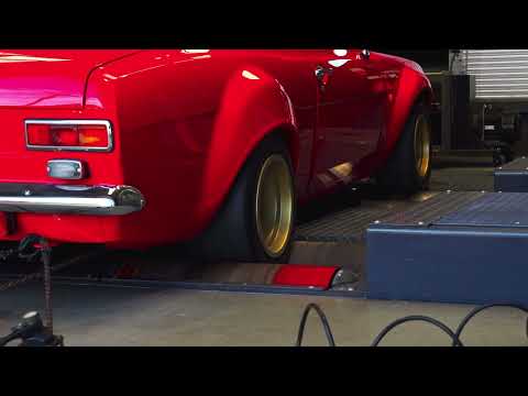 MST Mk1 on the rollers at AGT - Arwyn's Garage Tuning & Performance