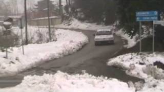 preview picture of video 'Rally sprint inverno 2008 (Moncalvo)'