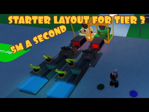 TIER 3 STARTER LAYOUT IN FACTORY SIMULATOR