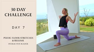 Relax Pelvic Floor Tension | 30 Day Yoga Challenge