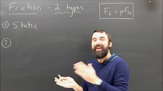 Friction & Newton's Laws Part 2 Kinetic Vs Static Friction