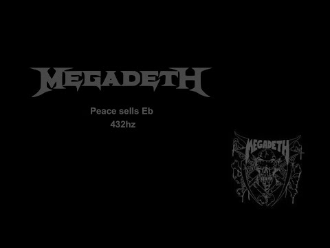 Megadeth: Peace Sells Eb 432hz Backing Track HQ
