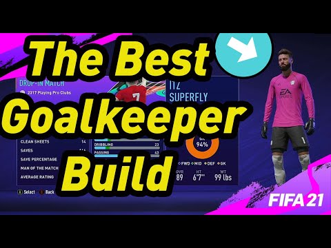 FIFA 21 - The Best Goalkeeper Build
