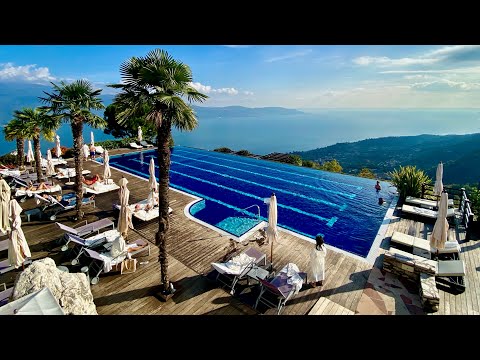 My first 4K UHD video! Lefay Resort & Spa Lake Garda (Italy): PHENOMENAL views & pool!