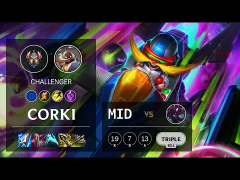 Corki Mid vs Kha'Zix - EUW Challenger Patch 11.11