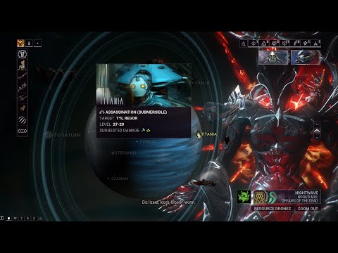 Warframe - Uranus - Titania - Assassination - Tyl Regor