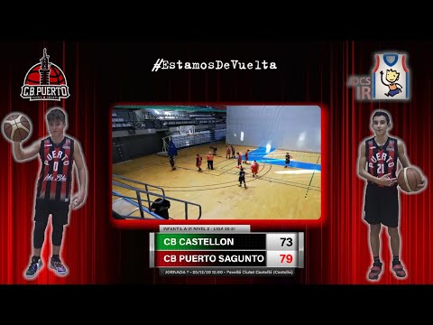 Videoresumen Cb Castellón - Infantil A Cb Puerto Sagunto (LIGA 20-21)