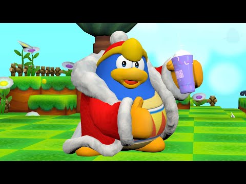[SFM] King Dedede tries the Grimace Shake