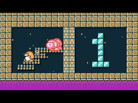 Wiggley: House-Chapter 1 by Zap_K 🍄Super Mario Maker 2 ✹Switch✹ #bqj