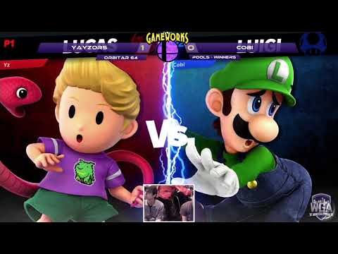 Yayzors (Lucas) vs Cobi (Luigi) - Orbitar 64 - Pools