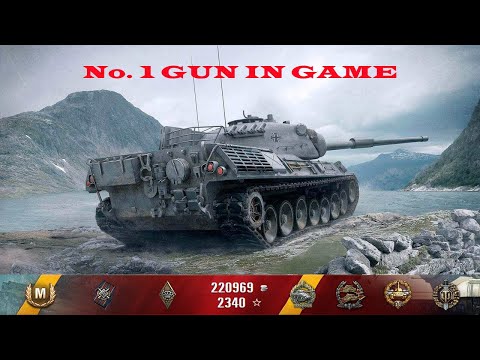 No.1 gun in game - Leopard 1 - Studzianki - World of Tanks