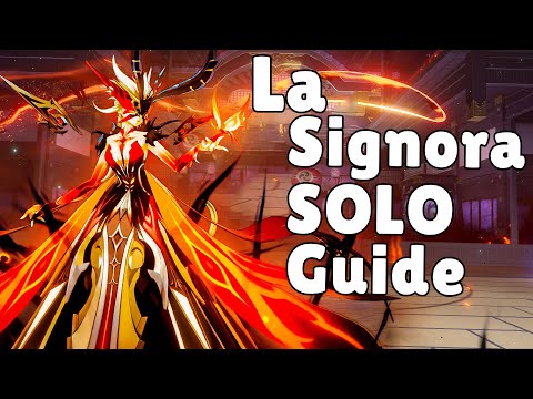 La Signora BOSS SOLO GUIDE - Genshin Impact