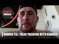 Darren Till provides an update from training camp with Khamzat Chimaev | ESPN MMA