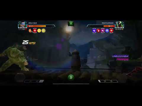 Act 7.1.5 Moleman vs Nightcarnage Boss Fight